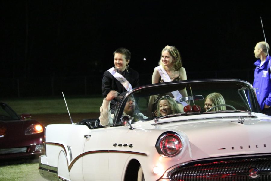 Mars Purdy and Kaitlyn Cook were senior royalty in the 2022 homecoming season.
