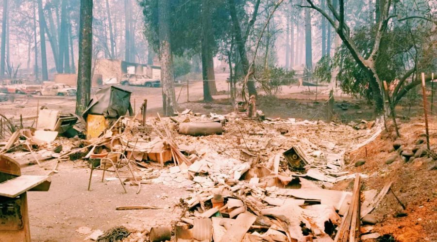 Many citizens of California are now left homeless after fires destroyed everything they owned. 
