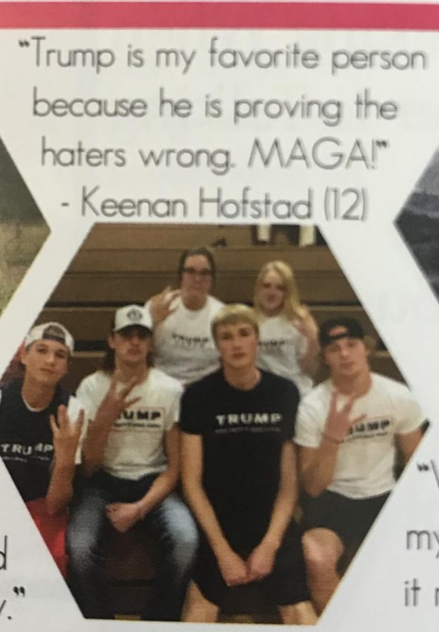 The photo sparked controversy among students and community members. 