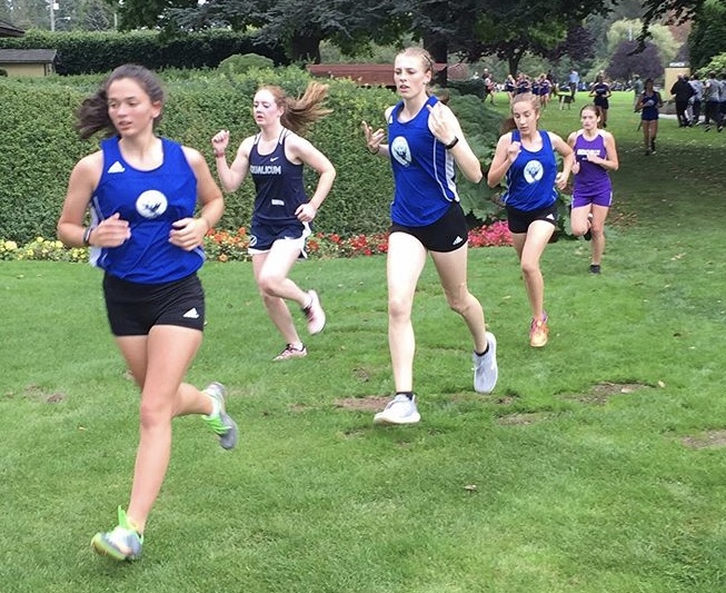 The Cubs led the pack last week in Blaine as they competed in  a meet that led them across the Canadian border. 