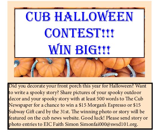 Halloween and Photo Contest!