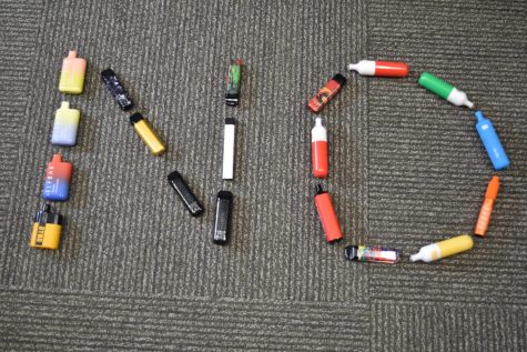 These are just a few of the vapes that have been confiscated at Sedro-Woolley High School.- Taken by Hunter Richardson