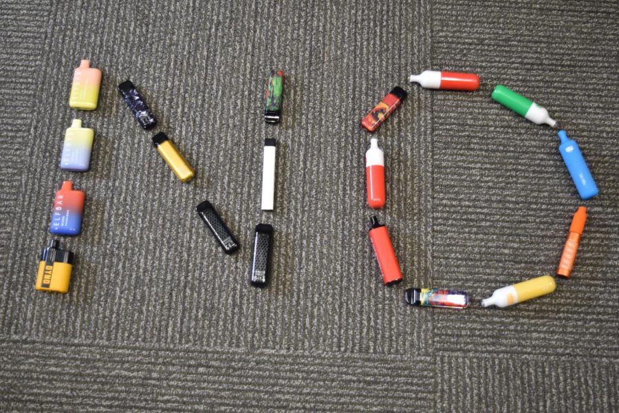 These+are+just+a+few+of+the+vapes+that+have+been+confiscated+at+Sedro-Woolley+High+School.-+Taken+by+Hunter+Richardson