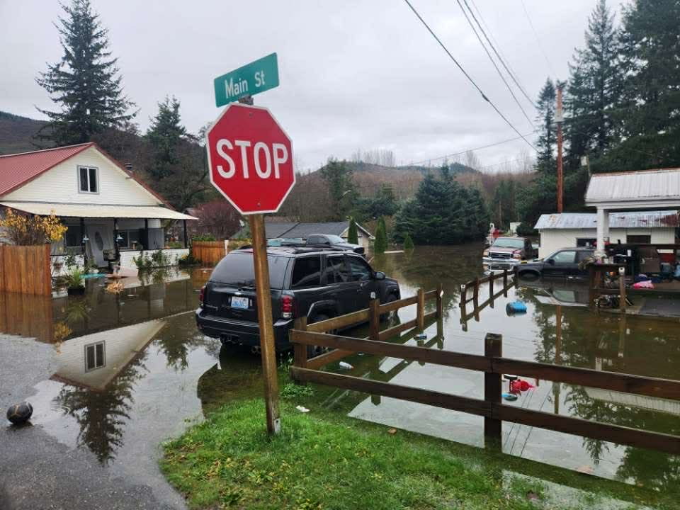 Main Street in Clear Lake on 12/1/25