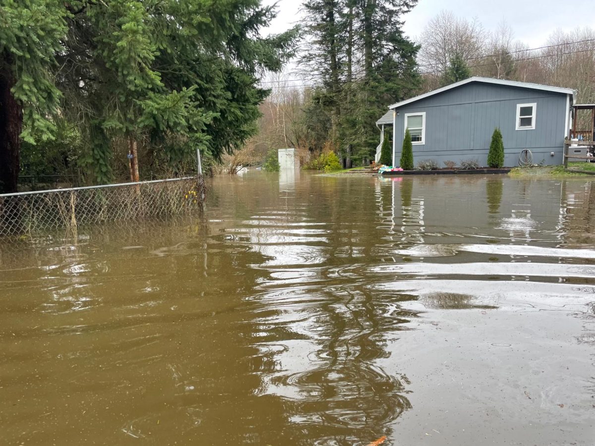 Mill Street in Clear Lake on 12/1/25